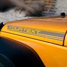 Adesivi in Vinile per Strisce Personalizzate Cofano per Jeep Wrangler_3