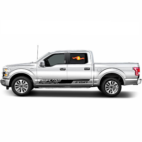 Ford F-150 F150 Decalcomania in vinile Adesivo Grafica Porta laterale x2
