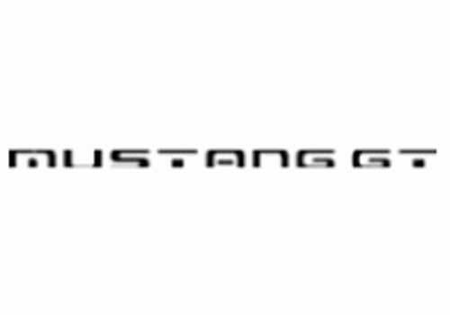 Adesivo decalcomania logo Mustang 1