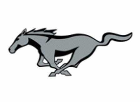 Adesivo decalcomania nuovo logo Ford Mustang
