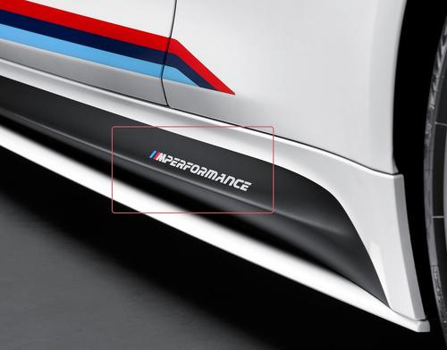 BMW individual Manufaktur M Performance profilo M adesivo Adesivo parabrezza