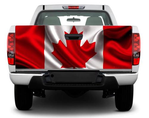 Bandiera del Canada Portellone posteriore Decal Sticker Wrap Pick-up Truck SUV Car