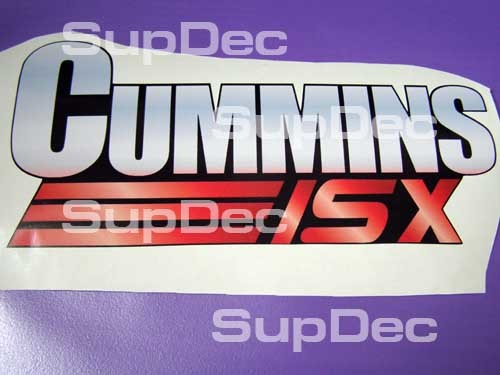 2 decalcomanie dodge ram dell'emblema Cummins ISX