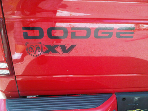 Adesivi per decalcomanie in vinile Dodge Dakota XV RAM TRUCK