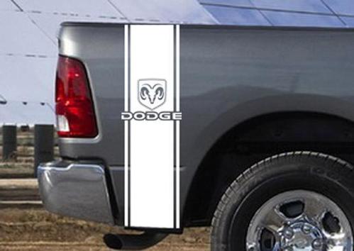 Dodge Ram Truck ENORME 2 BEDSTRIPE STRIPE KIT Adesivo in vinile