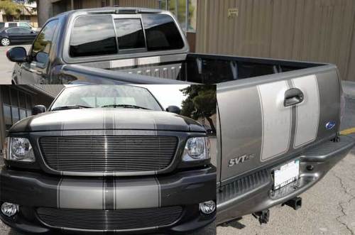 F-150 Ford Raptor Svt Ford F-150 Racing Stripes Decal Grafica Decalcomanie Adesivi Chiacchiere