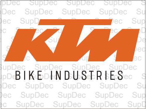 Decalcomania dell'autoadesivo del vinile delle industrie della bici di KTM #1
