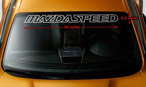 Adesivo per bagagliaio posteriore per auto per Mazda Onksera CX-3