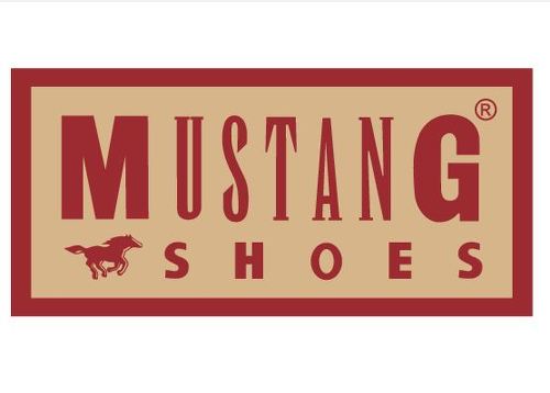 Adesivo decalcomania scarpe Mustang