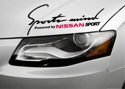 2 Sports Mind Powered by NISSAN Altima Maxima Z350 Z Stick adesivo