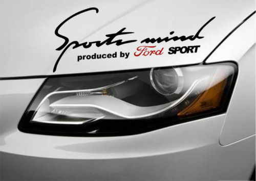 2 Sports Mind Prodotto da FORD Mustang Focus F150 Decal