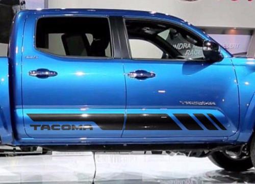 Toyota-TACOMA-2016-TRD-sport-side-stripe-grafica-decalcomania #2