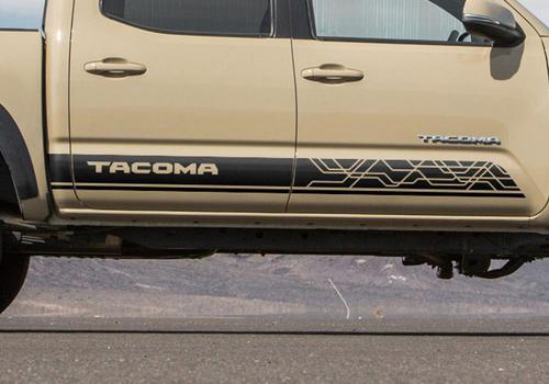 Toyota-TACOMA-2016-TRD-grafica-sportiva-decalcomania-striscia-laterale