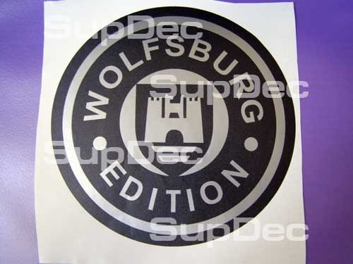 Wolfsburg Vw Adesivi Decal Bumper Window Sticker