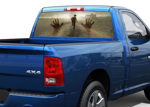 Mani di zombi horror Lunotto posteriore Decal Sticker Pickup Truck SUV Car 12