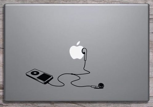 Decalcomania ipod MacBook