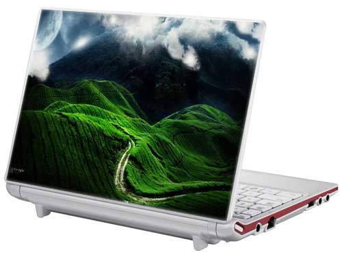 L'adesivo per decalcomania in vinile per laptop Mountains si adatta a  MacBook Pro da 13