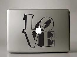 Amore adesivo decalcomania MacBook