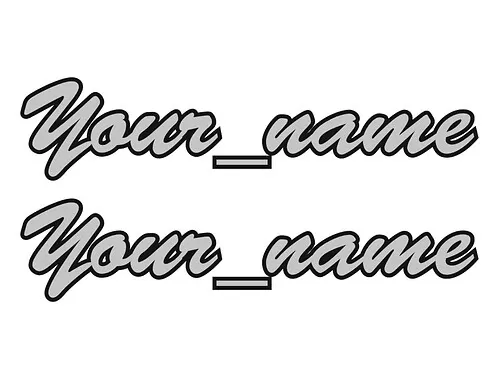 Nuovo Adesivo Per Serbatoio GAS COLOR Oro Per YAMAHA VIRAGO XV125 250 - Foto 3