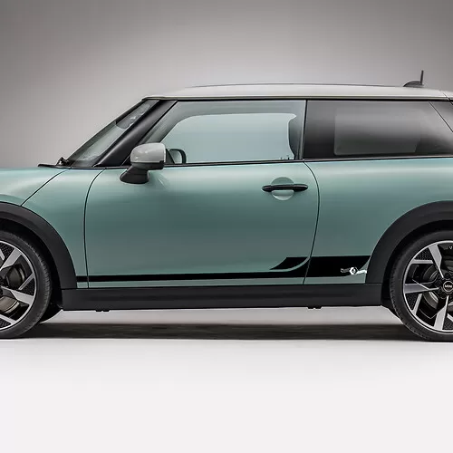 Adesivo Turbo Per Auto Adesivo Vinile Per Mini Cooper S R56 Grafica Union Jack Turbo Jcw Personalizzabile N 1164421 - Foto 10