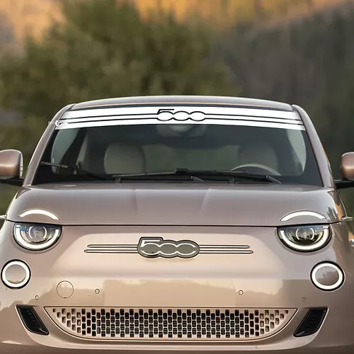 Adesivi Per Auto Fiat Abarth - Decalcomanie Parabrezza Anteriore Riflettenti, Sticker Decorativi - Foto 5