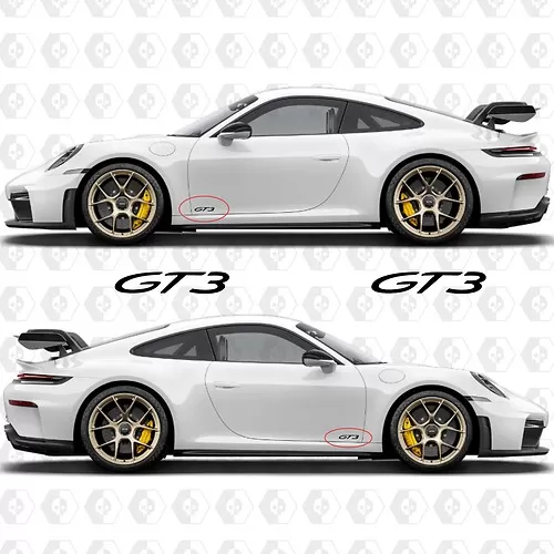 Adesivo adesivo spoiler Porsche Weissach