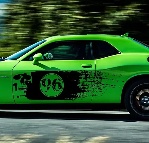 Design Vettoriale Per Adesivi Auto. K Di Design Grafici Astratti A - Foto 4