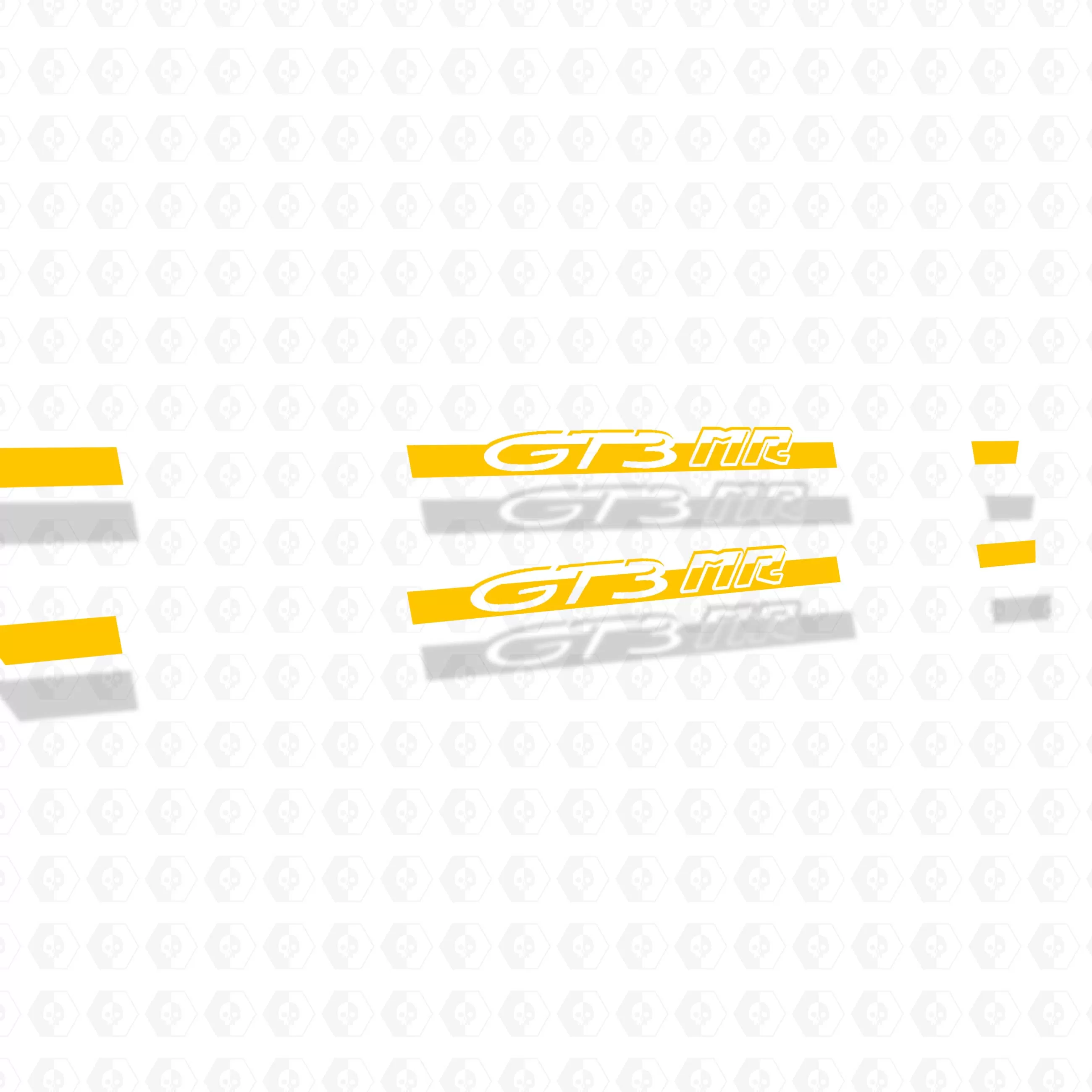 Adesivo 2x Strisce Fasce Laterali Scritta Focus Ford Sticker Decal