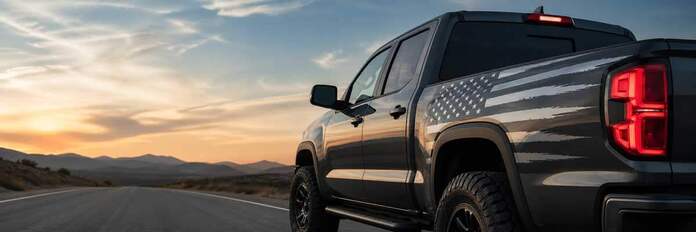 Article: Adesivi con Bandiera Americana e Sticker USA per Auto